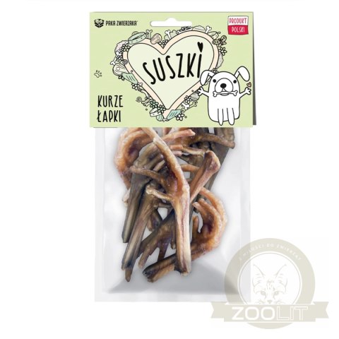 Paka Zwierzaka Suszki Kurze łapki - 10 szt.