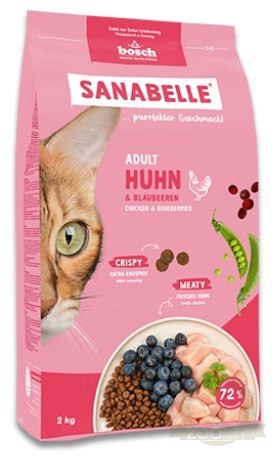Sanabelle Adult Huhn z kurczakiem 2kg Sanabelle Adult Huhn z kurczakiem 2kg