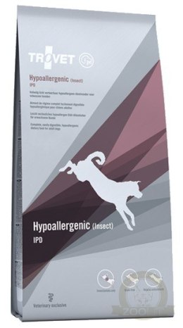 Trovet IPD Hypoallergenic Insects dla psa 10kg USZKODZONE OPAKOWANIE termin ważności: 10.10.2026]