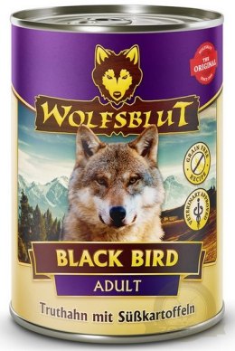 Wolfsblut Dog Black Bird - indyk i bataty puszka 395g