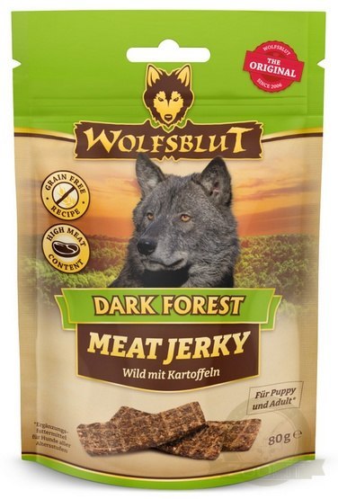 Wolfsblut Dog Meat Jerky Dark Forest 80g Wolfsblut Dog Meat Jerky Dark Forest 80g