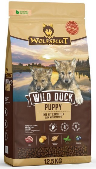 Wolfsblut Dog Wild Duck Puppy - kaczka i bataty 12,5kg Wolfsblut Dog Wild Duck Puppy - kaczka i bataty 12,5kg