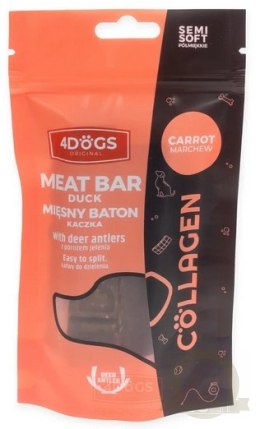 4DOGS Batony Semi-Soft Marchew i poroże 2szt