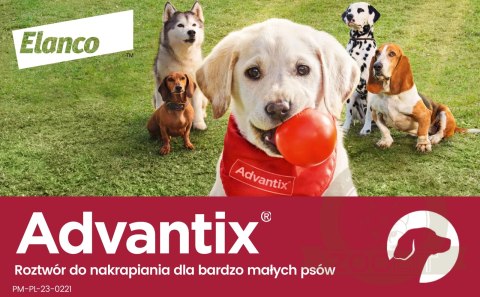 Bayer Advantix Krople Na Kleszcze I Pchły 0,4ml