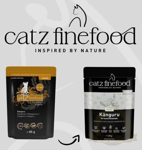 Catz Finefood Pure (Purrrr N.107) Kangur saszetka 85g