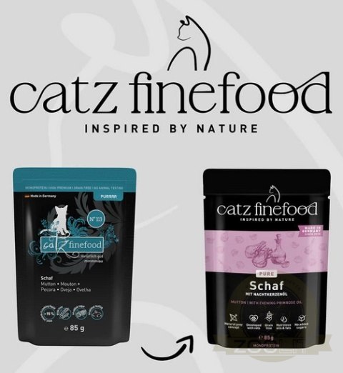Catz Finefood Pure (Purrrr N.113) Owca saszetka 85g