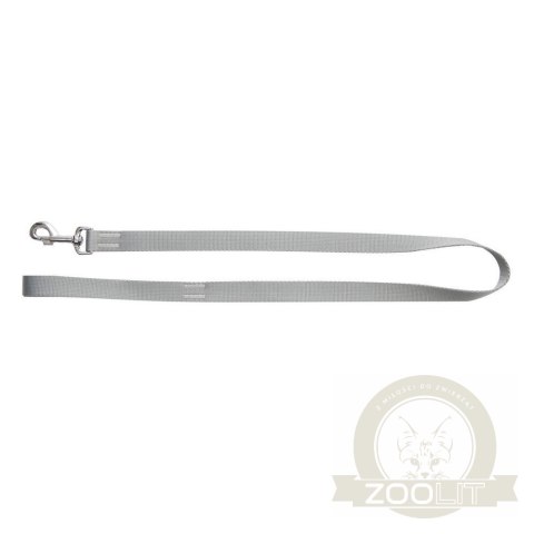 Dingo Smycz Miejska Z Taśmy Szara 2,5x120cm