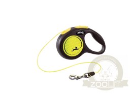 Flexi Smycz Classic XS Linka 3m Do 8kg Żółty Neon