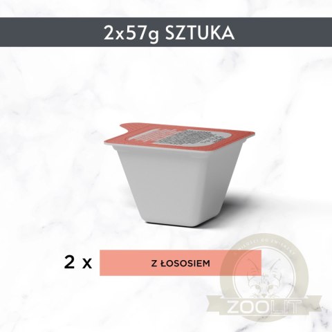 GOURMET Revelations Delikatne Kawałki w Galaretce z Łososiem 2x57g