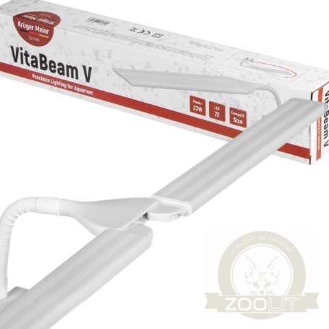 Kruger Meier VitaBeam V - lampa LED 23W do akwarium 80l - 120l Kruger Meier VitaBeam V - lampa LED 23W do akwarium 80l - 120l
