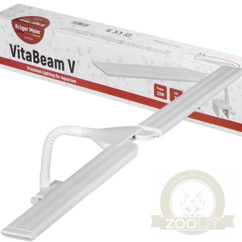 Kruger Meier VitaBeam V - lampa LED 23W do akwarium 80l - 120l Kruger Meier VitaBeam V - lampa LED 23W do akwarium 80l - 120l