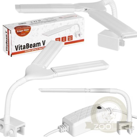 Kruger Meier VitaBeam V - lampa LED 8W do akwarium 10l - 40l Kruger Meier VitaBeam V - lampa LED 8W do akwarium 10l - 40l