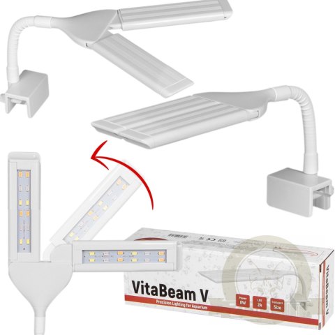 Kruger Meier VitaBeam V - lampa LED 8W do akwarium 10l - 40l Kruger Meier VitaBeam V - lampa LED 8W do akwarium 10l - 40l