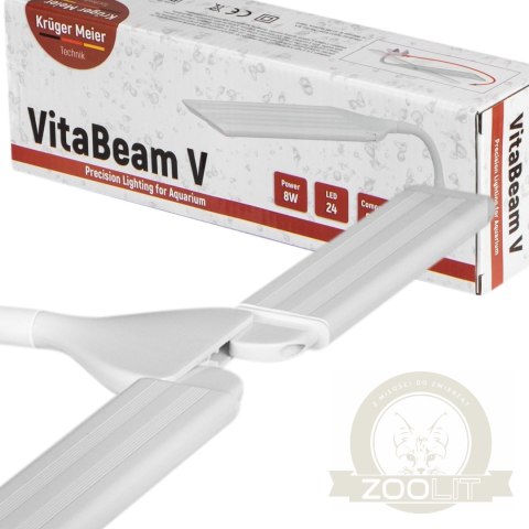 Kruger Meier VitaBeam V - lampa LED 8W do akwarium 10l - 40l Kruger Meier VitaBeam V - lampa LED 8W do akwarium 10l - 40l