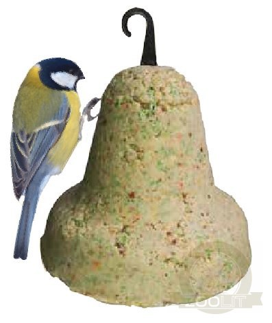 Megan Dzwonek tłuszczowy wyciągany dla ptaków 400g [ME109]