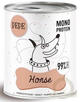Paka Zwierzaka PEPE Horse (koń) puszka 800g