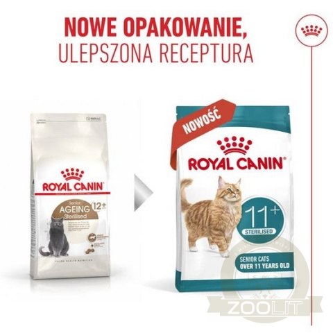 Royal Canin Ageing +11 Sterilised karma sucha dla kotów dojrzałych, sterylizowanych 2kg