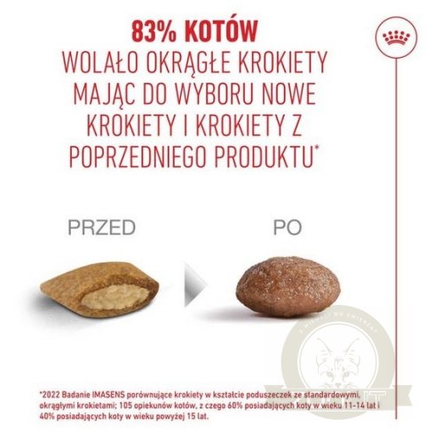 Royal Canin Ageing +11 Sterilised karma sucha dla kotów dojrzałych, sterylizowanych 400g Royal Canin Ageing +11 Sterilised karma sucha dla kotów dojrzałych, sterylizowanych 400g