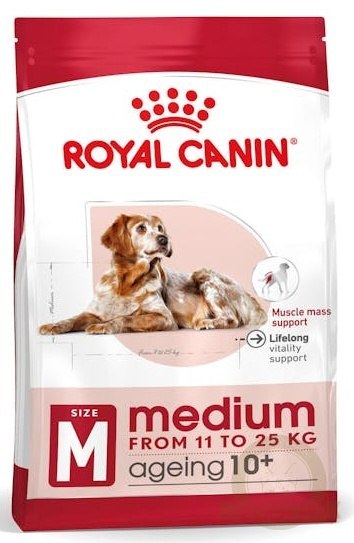 Royal Canin Medium Ageing 10+ karma sucha dla psów starszych, ras średnich 15kg