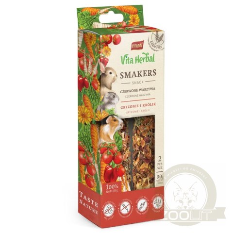 VITAPOL Vita Herbal Smakers Czerwone Warzywa 2 szt.