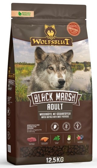 Wolfsblut Dog Black Marsh - bawół i dynia 12,5kg