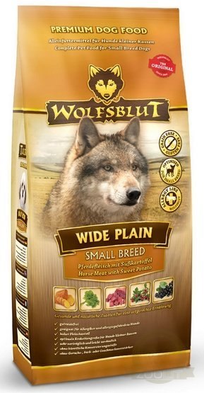 Wolfsblut Dog Wide Plain Small - konina i bataty 7,5kg