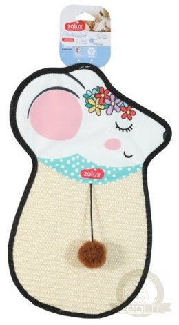 Zolux Chatouille Drapka do powieszenia mysz z sizalu z zabawką 51cm