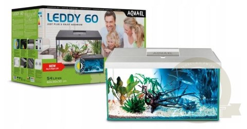 AQUAEL Zestaw Akwariowy Leddy 60 Biały D&N 2.0