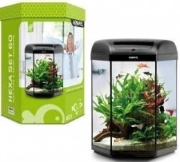 AQUAEL Zestaw Hexa SET 60 Czarny D&N