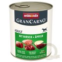 Animonda GranCarno Adult Dog Jeleń & Jabłko 800g