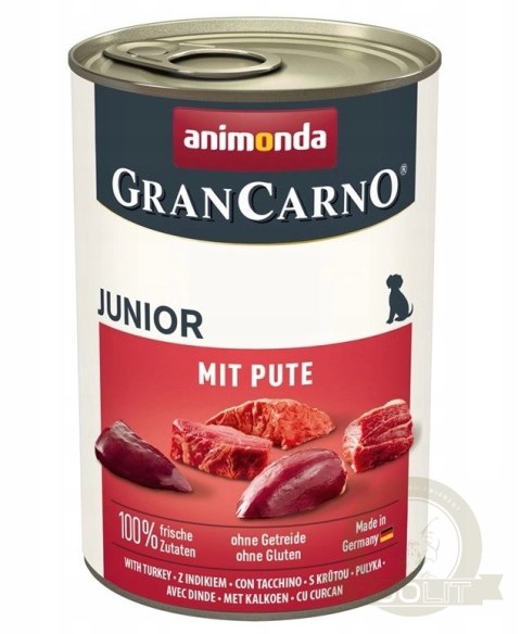 Animonda GranCarno Junior Indyk 400g