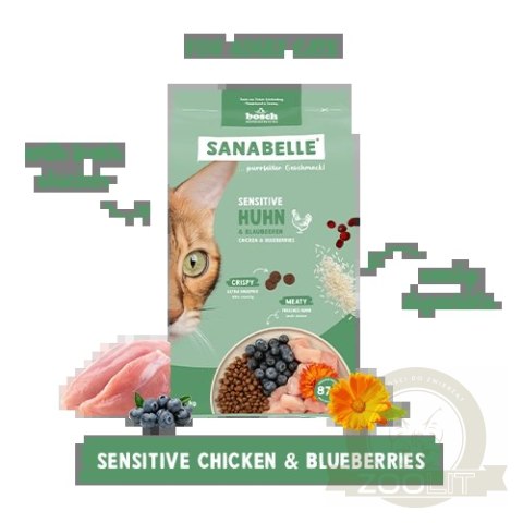 BOSCH Sanabelle Sensitive Drób 8kg
