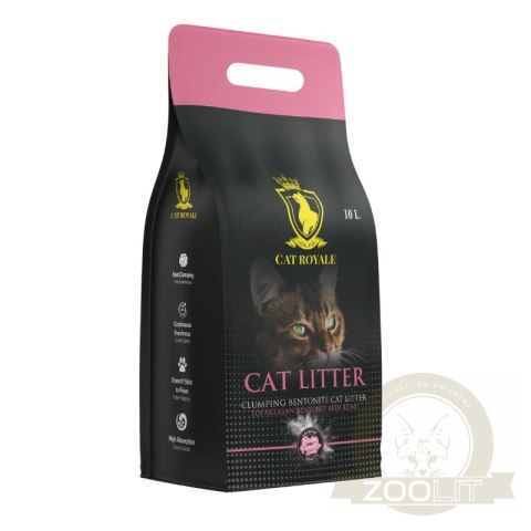 Cat Royale Lawenda Żwirek Bentonitowy 10 L