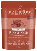 Catz Finefood Classic N.07 Wołowina i cielęcina saszetka 85g