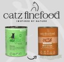 Catz Finefood Classic N.23 Wołowina i Kaczka puszka 400g