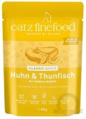 Catz Finefood Classic N.25 Kurczak i Tuńczyk saszetka 85g