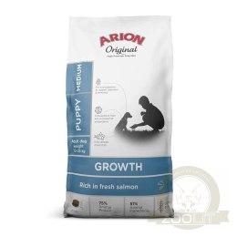 ChatGPT powiedział: Arion Original Growth Salmon/Fish Puppy Medium 2kg