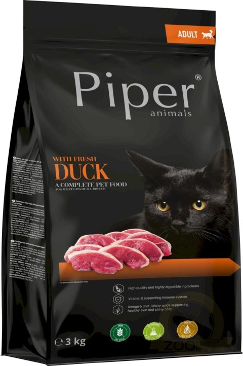 Dolina Noteci Piper Animals z Kaczką dla Kotów 3kg