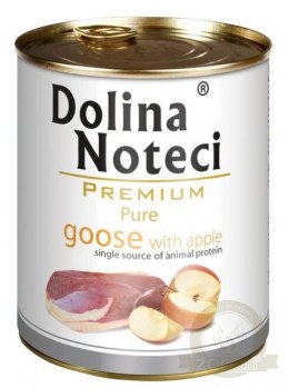 Dolina Noteci Premium Pies Pure Gęś i jabłko puszka 800g