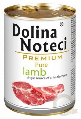 Dolina Noteci Premium Pies Pure Jagnięcina puszka 400g
