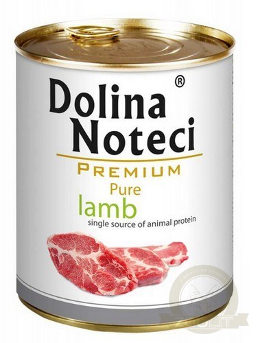 Dolina Noteci Premium Pies Pure Jagnięcina puszka 800g