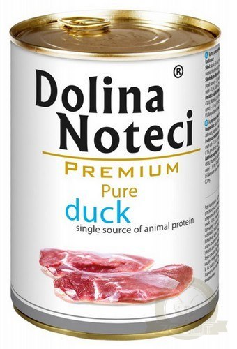 Dolina Noteci Premium Pies Pure Kaczka puszka 400g