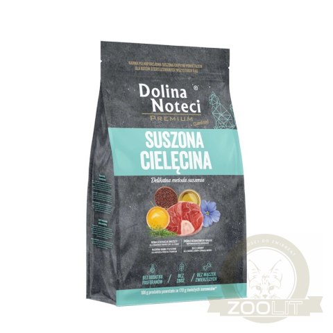Dolina Noteci Premium Suszona Karma Cielęcina Sterylizowane Koty 2kg