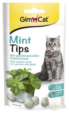 Gimcat Mintips Przysmak Dla Kotów Miętowy 40g