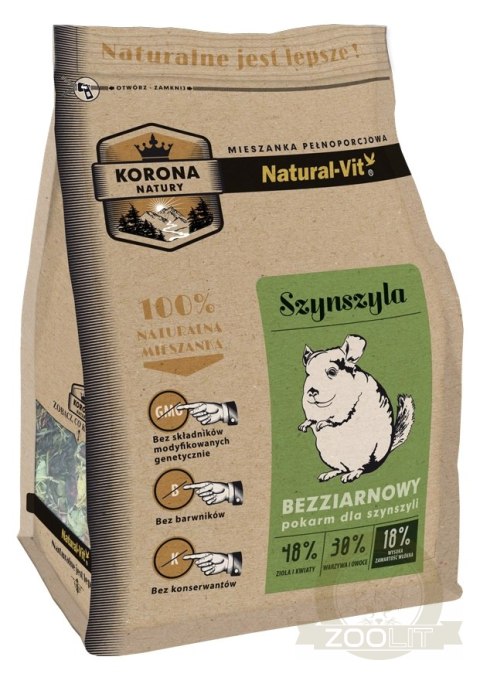 KORONA NATURY Natural-Vit Pokarm Dla Szynszyli 750g
