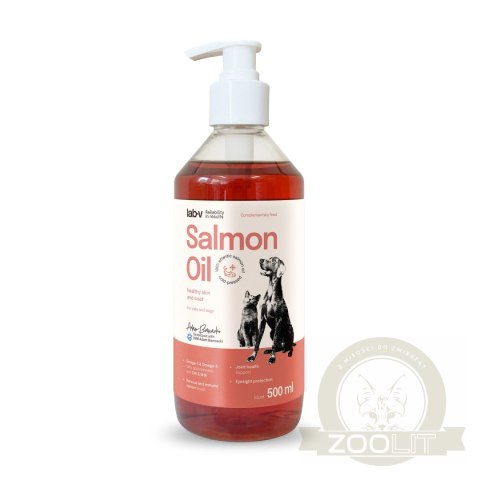 Lab-V Olej Z Łososia Dla Psów I Kotów 500ml