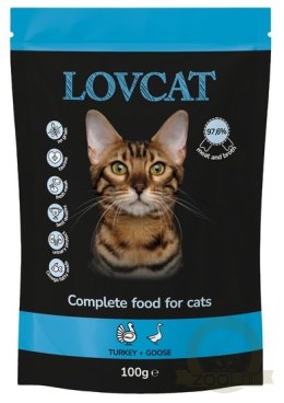 Lovcat Best Turkey & Goose saszetka 100g
