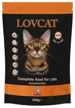 Lovcat Pure Turkey saszetka 100g