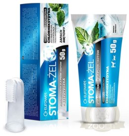 Stoma-żel - pasta do pielęgnacji uzębienia psów i kotów tubka 50g + szczoteczka