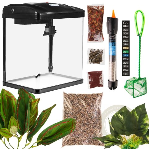 SunSun Bloop Aquaset SET Black - zestaw akwarystyczny 19l